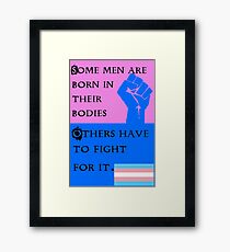 Fight 2 Framed Print