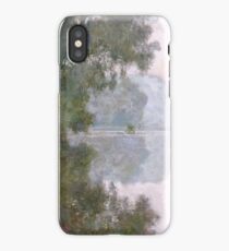 Claude Monet - Morning On The Seine Near Giverny iPhone Case/Skin