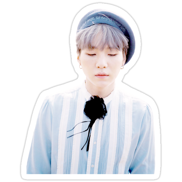  BTS  Suga  Young Forever Stickers by bangts Redbubble