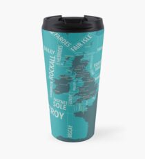 Shipping Forecast Map 1 Travel Mug