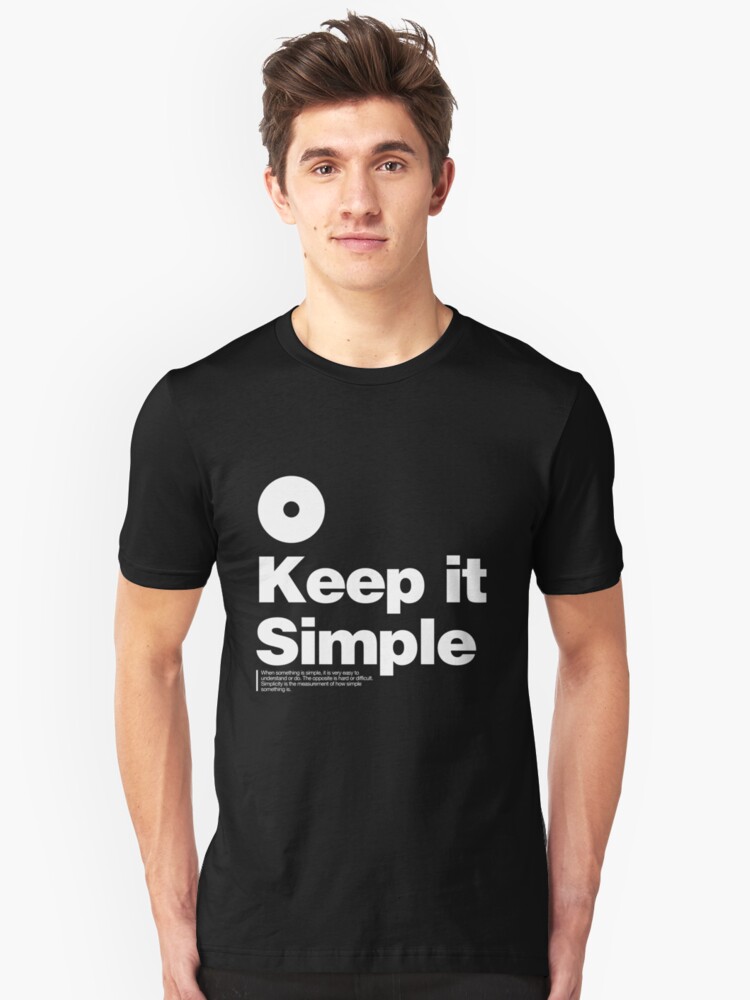 Alternate view of Keep it Simple Slim Fit T-Shirt