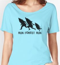 Run Forest Run Women's Relaxed Fit T-Shirt