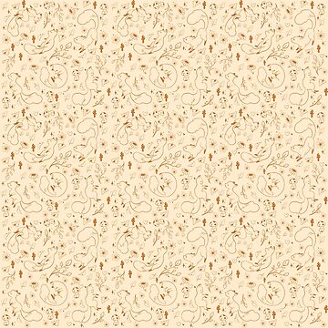 Artwork thumbnail, Beige foxes by Sandramartins
