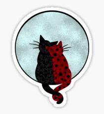 Fanart-Ladybug&Catnoir-Cats Sticker
