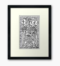 K'inich Janaab Pakal I - Mayan 'Astranaut' Framed Print