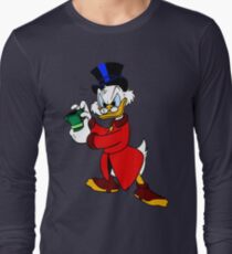 Scrooge McDuck Full Long Sleeve T-Shirt