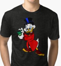 Scrooge McDuck Full Tri-blend T-Shirt
