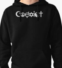 Coexist White Pullover Hoodie