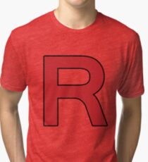 Pokemon - Team Rocket Logo Tri-blend T-Shirt