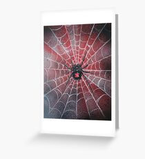 black widow Greeting Card