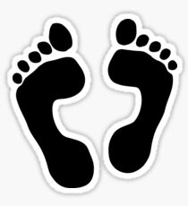 Barefoot Life Sticker