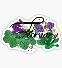 February Sticker
