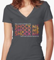 90s Empire Records Quote Women's Fitted V-Neck T-Shirt