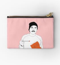 Oscar Isaac Eating Cheetos with Chopsticks Zipper Pouch