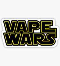 Vape Wars black outline Sticker