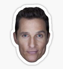 Matthew McConaughey Sticker