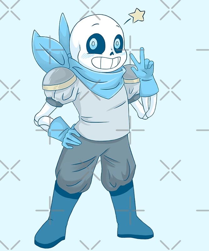 Underswap Sans: Posters | Redbubble