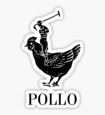 Pollo Shirt (GET IT?!) Sticker