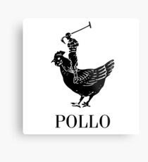 Pollo Shirt (GET IT?!) Metal Print