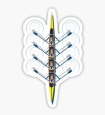 Row, Row, Row, ya Boat Sticker