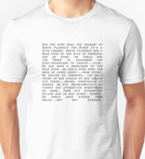 Did you ever hear the tragedy of Darth Plagueis the wise? Unisex T-Shirt