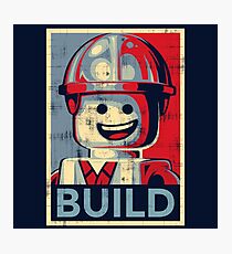 BUILD Photographic Print
