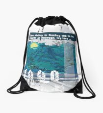 Monkey Island's: "From Melee to Monkey and all the islands in between, my love..." Drawstring Bag