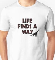 Jurassic Park - Life Finds a Way Unisex T-Shirt