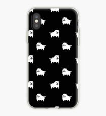 Undertale Annoying Dog - Black iPhone Case
