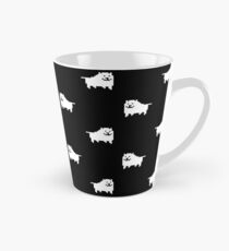 Undertale Ärger Hund - Schwarz Tasse (konisch)