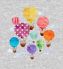 Hot Air Balloon Kids Pullover Hoodie