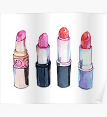 Lipsticks Poster