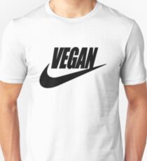 vegan black and white Unisex T-Shirt