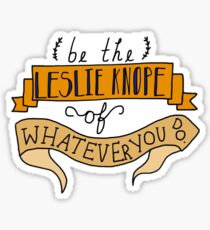 Leslie Knope Sticker