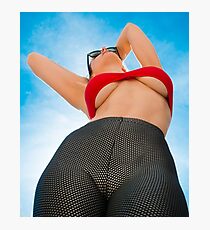 Heavenly Body In The Deep Blue Yonder Photographic Print