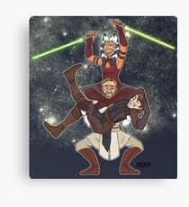 Obi Juan needs some ho Canvas Print