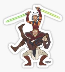 Obi Juan needs some ho Sticker