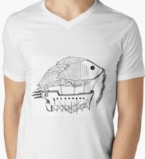 Fish & Ships Men's V-Neck T-Shirt