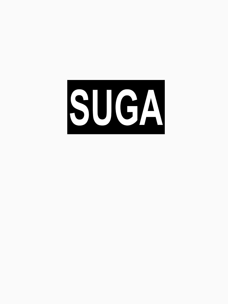 "bts: suga - name tag" T-shirt by sklsn | Redbubble