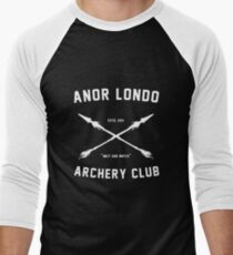 ANOR LONDO - ARCHERY CLUB Men's Baseball ¾ T-Shirt