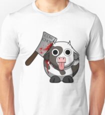 Cow Chop Bloody Knife Unisex T-Shirt