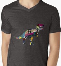 Dinosaur Men's V-Neck T-Shirt