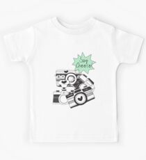 Vintage Rustic Cameras Say Cheese Kids Tee