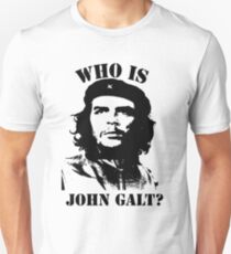 "Who is John Galt?" - Che Unisex T-Shirt