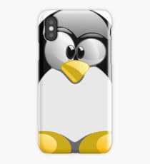 Tux illustration iPhone Case