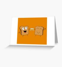 Giving A Toast Greeting Card
