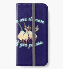 Vinilo o funda para iPhone Gatos siameses