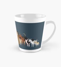 Windhund-Aufstellung Tasse (konisch)