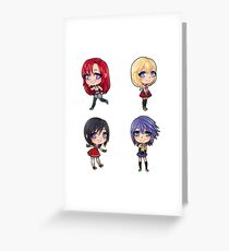 KH Gals Greeting Card