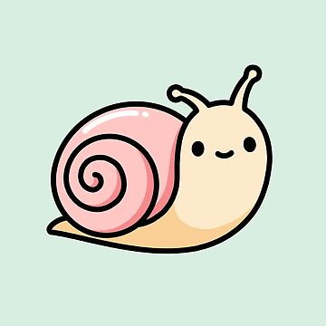 Artwork thumbnail, Snail by littlemandyart